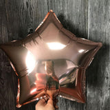 Maxbell 15pcs Love Heart Star Foil Balloons With Hanging Spiral Wedding Decor - Aladdin Shoppers