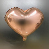 Maxbell 15pcs Love Heart Star Foil Balloons With Hanging Spiral Wedding Decor - Aladdin Shoppers