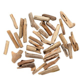 Maxbell 50Pcs/Pack Natural Driftwood Wooden, Shapes for Handmade Craft- Nature Wood Slices Crafts DIY, 1.18-3.94inch - Aladdin Shoppers
