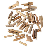 Maxbell 50Pcs/Pack Natural Driftwood Wooden, Shapes for Handmade Craft- Nature Wood Slices Crafts DIY, 1.18-3.94inch - Aladdin Shoppers