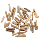 Maxbell 50Pcs/Pack Natural Driftwood Wooden, Shapes for Handmade Craft- Nature Wood Slices Crafts DIY, 1.18-3.94inch - Aladdin Shoppers