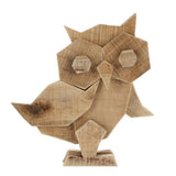 Maxbell 1 PC Driftwood Owl Birds Figurine Ornament Animal Statues, Handmade Wooden Carved Owl Showpiece Art Home Decor/Christmas Arts - Aladdin Shoppers