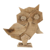Maxbell 1 PC Driftwood Owl Birds Figurine Ornament Animal Statues, Handmade Wooden Carved Owl Showpiece Art Home Decor/Christmas Arts - Aladdin Shoppers