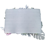 Maxbell 60*40*10CM Pinkish Purple Bunch Artificial Silk Flower Wall Bouquet Wedding Flower Panels Photo Prop Decor Tracery Wall Valentines - Aladdin Shoppers