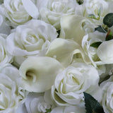 Maxbell Artificial Silk Flower Wall Panels Wedding Venue Backdrop Decor - Aladdin Shoppers