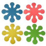 4set 16pcs Easter Decoration , Pot Mat Bowl Placement Heat Insulation Pads