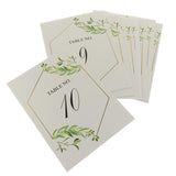 Table NO 1-10 Table Place Card Message Table Name Cards Table Decoration - Aladdin Shoppers
