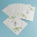 Table NO 1-10 Table Place Card Message Table Name Cards Table Decoration - Aladdin Shoppers