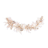 Delicate Wedding Bridal Flower Pearls Rhinestone Headband Headpiece Jewelry - Aladdin Shoppers