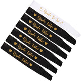 7 Pack Bride To Be Bride Tribe Sash Bridal Shower Hen Party Fancy Dress - Aladdin Shoppers