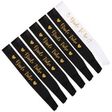 7 Pack Bride To Be Bride Tribe Sash Bridal Shower Hen Party Fancy Dress - Aladdin Shoppers