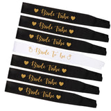 7 Pack Bride To Be Bride Tribe Sash Bridal Shower Hen Party Fancy Dress - Aladdin Shoppers