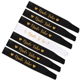 7 Pack Bride To Be Bride Tribe Sash Bridal Shower Hen Party Fancy Dress - Aladdin Shoppers