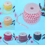 10mm DIY Half Round Bead Garland String Beads Craft Wedding Decor Yellow - Aladdin Shoppers