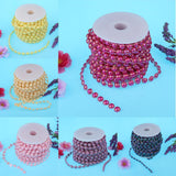 10mm DIY Half Round Bead Garland String Beads Craft Wedding Decor Yellow - Aladdin Shoppers