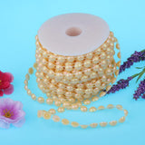 10mm DIY Half Round Bead Garland String Beads Craft Wedding Decor Yellow - Aladdin Shoppers