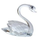 Maxbell Romantic Clear Crystal Rhinestone Swan in Packing Box Wedding Party Favors