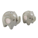 Maxbell Ceramic Salt and Pepper Shaker, Elephant Cartoon Spice Container Wedding Party Favor Tabletop Animal Decoration Spice Jar - Aladdin Shoppers