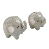 Maxbell Ceramic Salt and Pepper Shaker, Elephant Cartoon Spice Container Wedding Party Favor Tabletop Animal Decoration Spice Jar - Aladdin Shoppers