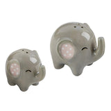 Maxbell Ceramic Salt and Pepper Shaker, Elephant Cartoon Spice Container Wedding Party Favor Tabletop Animal Decoration Spice Jar - Aladdin Shoppers
