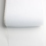 Maxbell 2 Rolls 25 Yards 6inch Wide Polyester Horsehair Braid White/Red