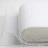 Maxbell 2 Rolls 25 Yards 6inch Wide Polyester Horsehair Braid White/Red