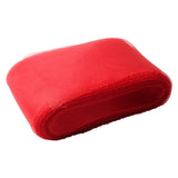 Maxbell 2 Rolls 25 Yards 6inch Wide Polyester Horsehair Braid White/Red