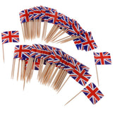 Maxbell 100 Pieces  England Flag +100 Piece USA Flag