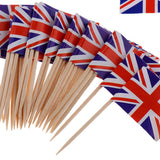 Maxbell 100 Pieces  England Flag +100 Piece USA Flag