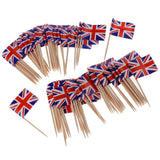 Maxbell 100 Pieces  England Flag +100 Piece USA Flag