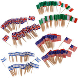 Maxbell 100 Pieces  England Flag +100 Piece USA Flag