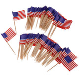 Maxbell 100 Pieces  England Flag +100 Piece USA Flag