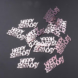 Maxbell 10 pack Happy Birthday Party Confetti Rose Gold Scatters Throwing Sprinkles