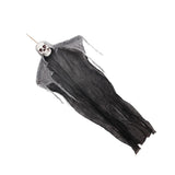 Maxbell Halloween Horror Skeleton Hanging for Indoor Outdoor Wall Bar Decor Black