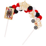 Maxbell Glitter Queen Cake Topper Party Decoration Birthday for Women