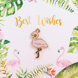 Maxbell Flamingo Paper Greeting Card Best Wishes for Wedding Birthday Festival