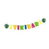 Maxbell Hawaiian Style Banner Bunting Garlands Summer Party Hanging Decor Colorful