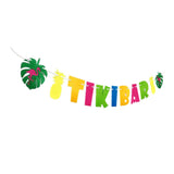 Maxbell Hawaiian Style Banner Bunting Garlands Summer Party Hanging Decor Colorful