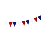 USA Sign Banner Party Hanging Decor for Independence Day  Red Blue Banner