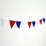 USA Sign Banner Party Hanging Decor for Independence Day  Red Blue Banner