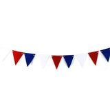 USA Sign Banner Party Hanging Decor for Independence Day  Red Blue Banner