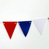 USA Sign Banner Party Hanging Decor for Independence Day  Red Blue Banner