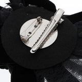 Maxbell Halloween Skull Hand Hairbow HairClip Hair Decor black bowknot black flower