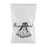 Maxbell Halloween Skull Hand Hairbow HairClip Hair Decor black bowknot black flower