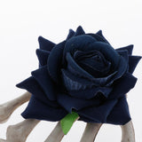 Maxbell Hand Bone Hair Clip Halloween Cosplay Party Hairpin Headwear Black Flower