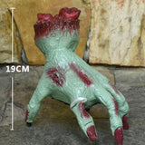 Maxbell Electronic Activated Crawling Monster Hand for Halloween Party Green