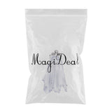 Maxbell Halloween Skull Veil Headband Costume Cosplay Party Fancy Dress Black Skull