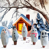 Maxbell Non-woven Cloth Christmas Tree Cover Chill-proof and Insect-proof Snowman