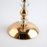 Maxbell Candlestick Tea Light Candle Holders Candelabra Candle Stand Decor Gold M