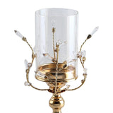 Maxbell Candlestick Tea Light Candle Holders Candelabra Candle Stand Decor Gold M